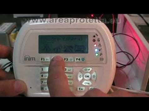 pwtpl|Prove allarme di casa INIM smartLiving .